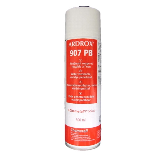 400ml FLAW DETECT PENETRANT VISIBLE RED
