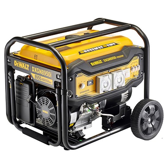 DEWALT GENERATOR - WITH RCD & BUILDER PACK - 8950W complete with Battery 