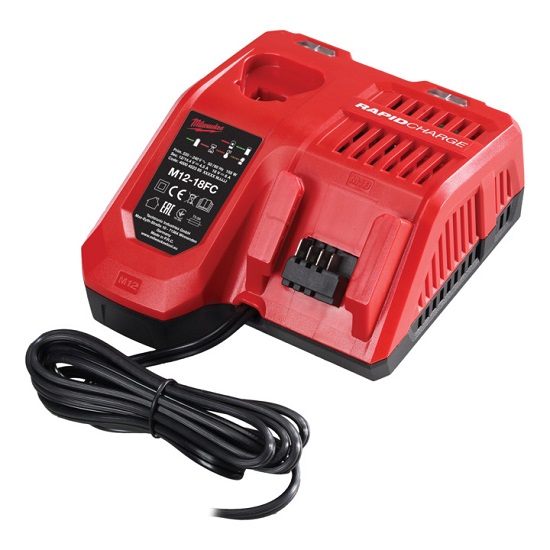 12V/18V Dual FAST Charger - Tool Only - Milwaukee