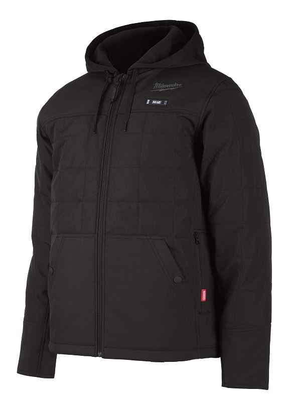 M12 AXIS HEATED JACKET GREY XL