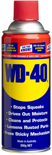 WD-40 300gm aerosol can