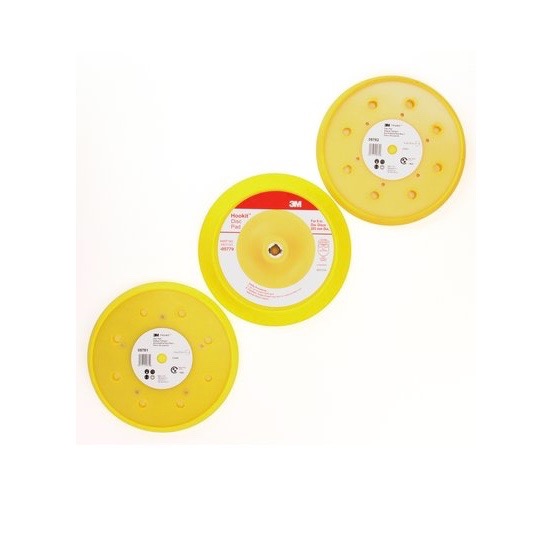 ea 150mm Back-up Pad 05776 3M No Hole Hookit Backing Pad