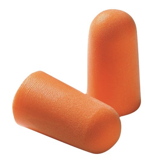 each 3M 1100 Uncorded Earplugs, Poly Bag