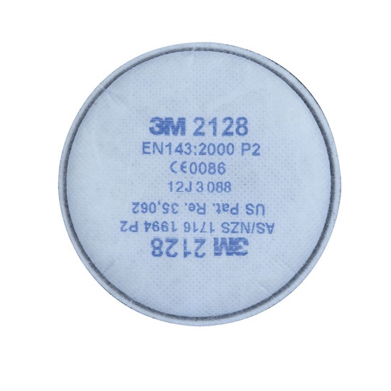 pair 3M Particulate Filter- GP2- with Nuisance Level* Organic Vapour/Acid Gas Relief
