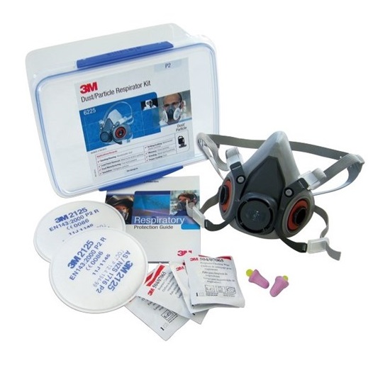 3M Dust/Particle Respirator Kit 6225 (P2) - Medium