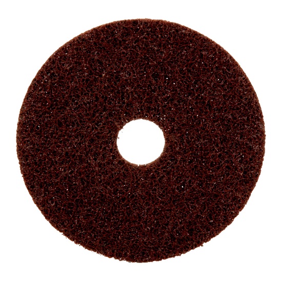 100mm x 16mm A CRS Maroon Scotch-Brite Precision Surface Conditioning Disc