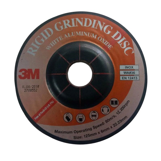 ea 115x6x22mm 3M Type WA Rigid Grinding Discs