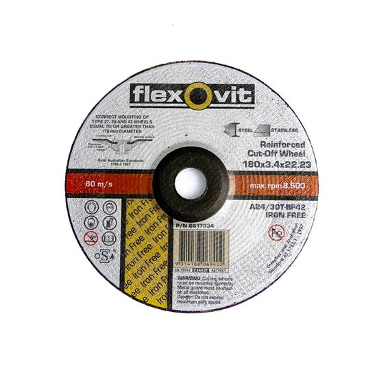 180mmx3.4 S/S PIPELINER D/C DISC-FLEXOVIT