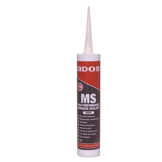 pack12 400gm MS HIGH PERFORMANCE WHITE SEALANT