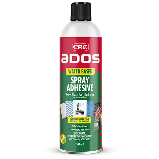 pack6 550ml WATER BASED SPRAY ADHESIVE