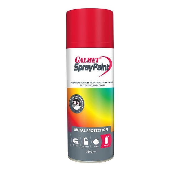 350gm Bright Red Spray Paint