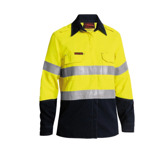 Bisley Ladies TenCate Tecasafe® 2 Tone Hi Vis	 - Logoed