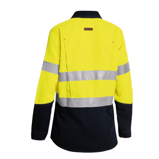 Bisley Ladies TenCate Tecasafe® 2 Tone Hi Vis	 - Logoed