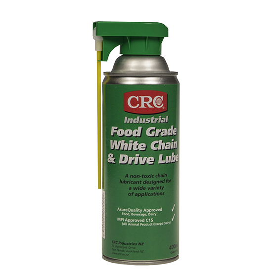 400ml FOOD GRADE WHITE CHAIN & DRIVE LUBE