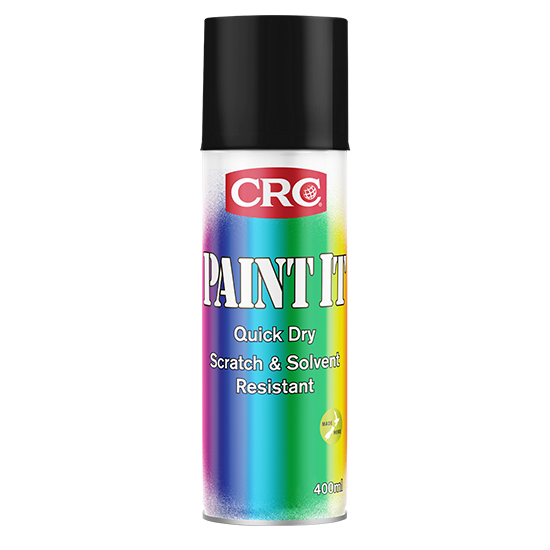 pack6 400ml PAINT-IT BLACK MATT PAINT-aerosol