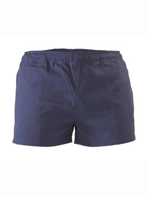 Rugby Shorts 100% Cotton - Navy