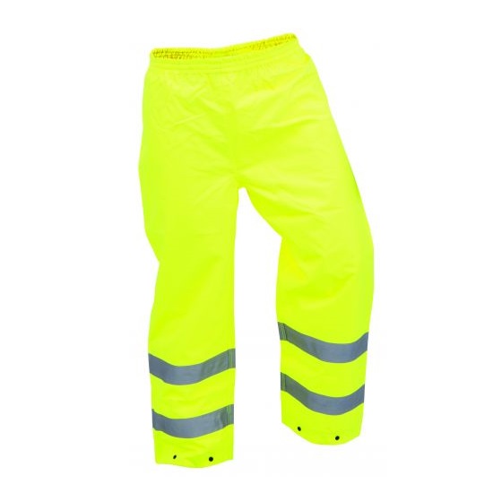 Rain Overtrousers Hi-Vis - Yellow