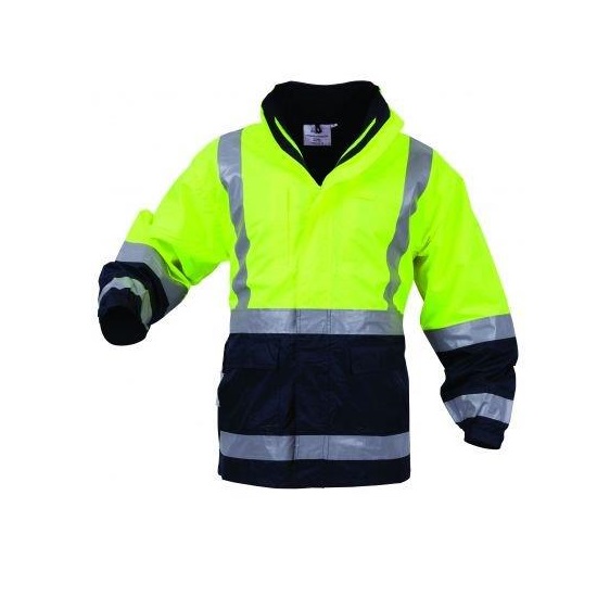 Bison Stamina Jacket Premium Weight Day/Night - Yellow/Navy