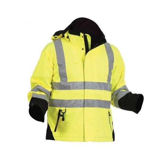 Bison Extreme Day/Night Sherpa Lined Jacket - Yellow/Black