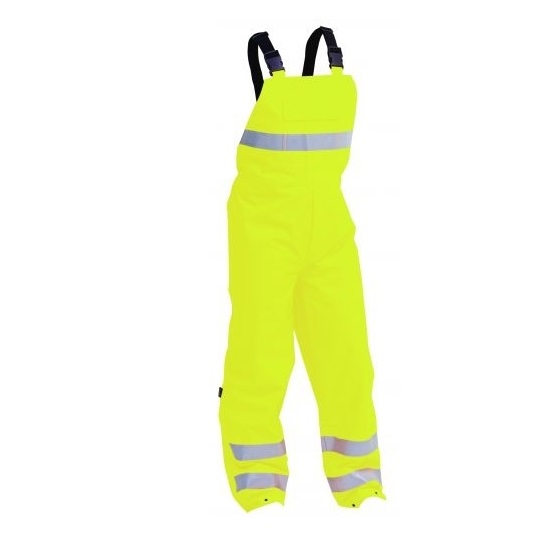 BISON STAMINA HI-VIS RAIN BIB OVERTROUSERS