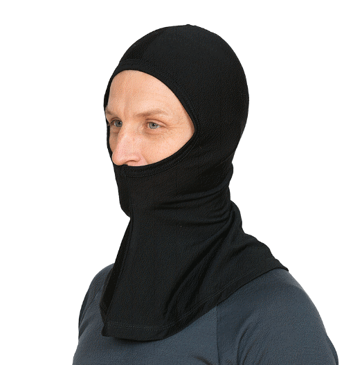 Merino Balaclava - Black