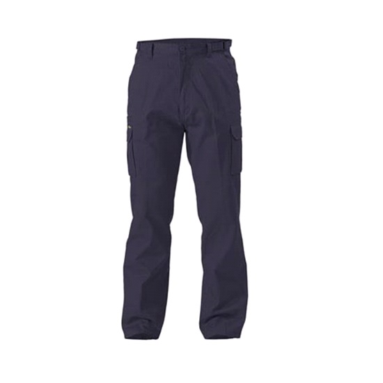 Bisley Original 8 Pocket Mens Cargo Pants - Navy - 82cm Regular