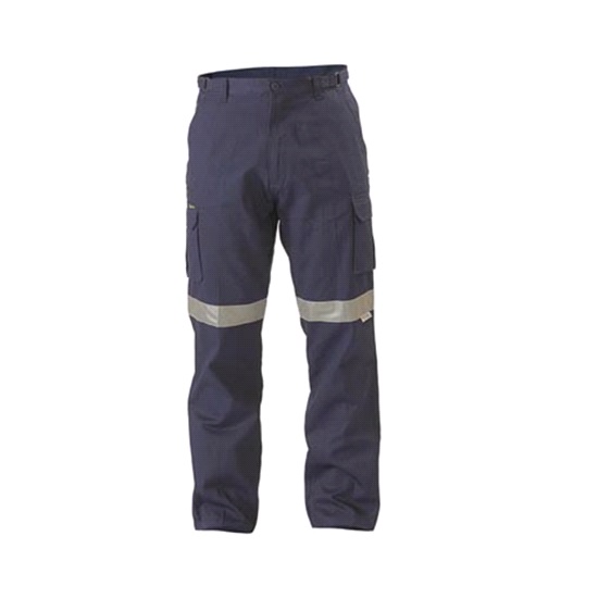 Bisley Original 8 Pocket Mens Cargo Pants Taped