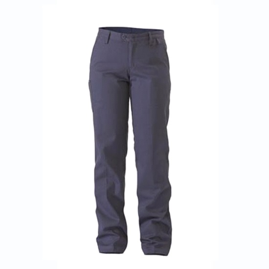 Bisley Womens Original Cotton Drill Work Pant - Navy