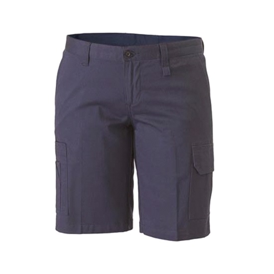 Womens Lightweight Utility Shorts - Navy