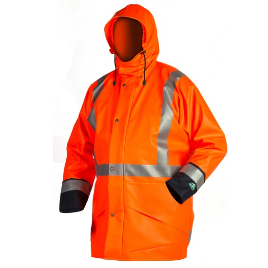 Tufflex Parka with Hi-Vis Tape - Orange