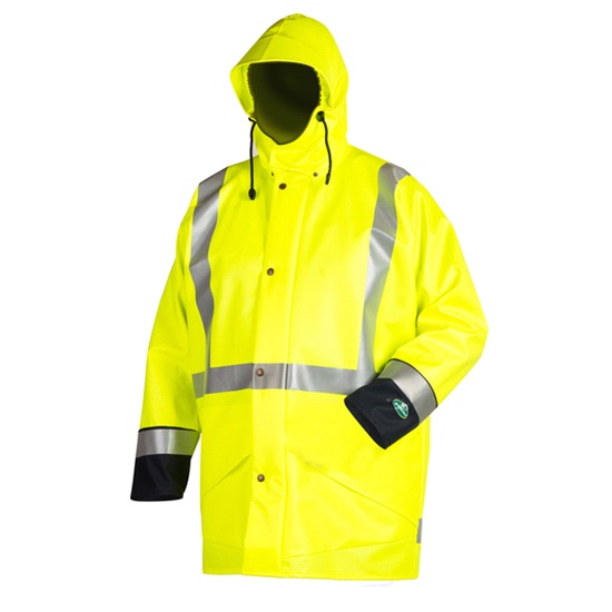 Tufflex Parka with Hi-Vis Tape - Yellow