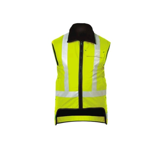 Tufflex Sleeveless Vest with Hi-Vis Tape - Yellow