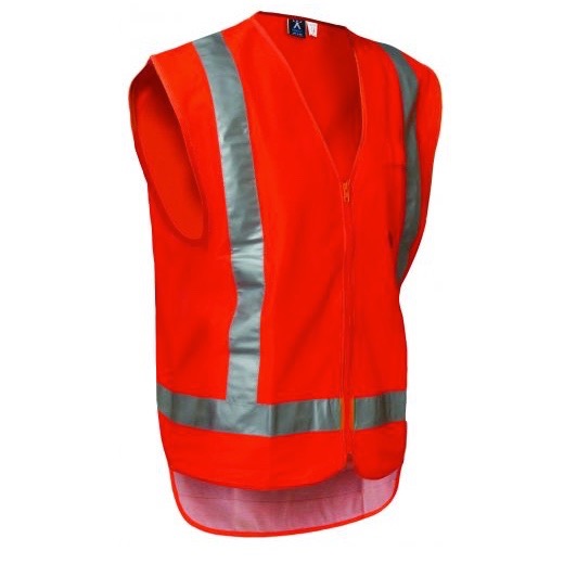 Vest Hi Vis Day/Night Polyester - Yellow