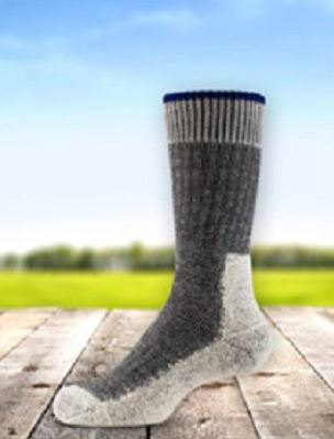 3pkt Gumboot Socks - Charcoal