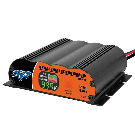 Pulse Battery Charger 6 Amp 8 Stage - SP Tools