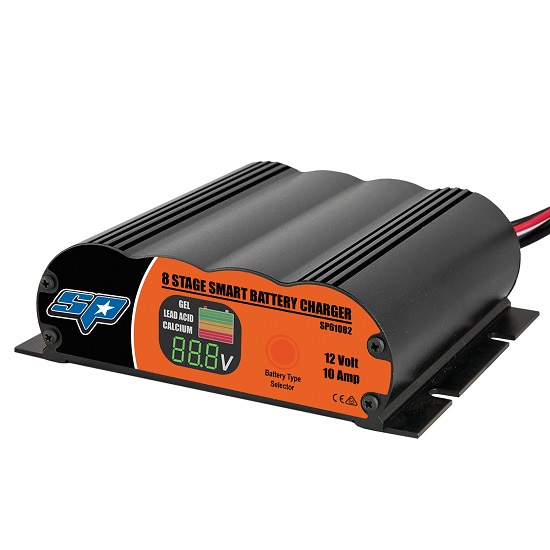 Pulse Battery Charger 10 Amp 8 Stage - SP Tools