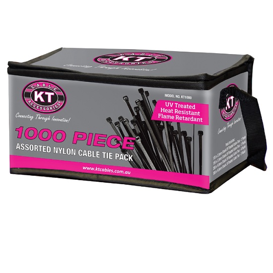 1000pce ASSORTED CABLE TIES