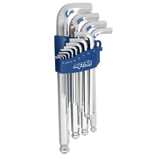 13pce 1/16”-3/4” Jumbo Hex Key Set - Imperial - SP Tools