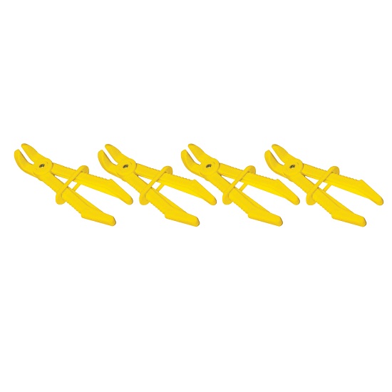 4pce Small Line Clamp 90 Degree Offset Set - SP Tools