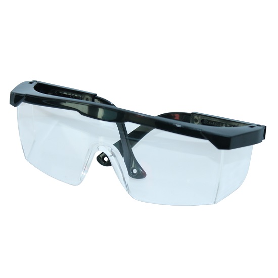 Glasses Safety SP Clear Lens Black Arms - SP Tools