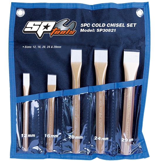 5pce Cold Chisel Set - SP Tools