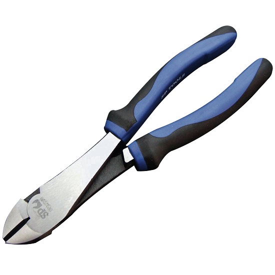 180mm High Leverage Diagonal Cutters - SP Tools