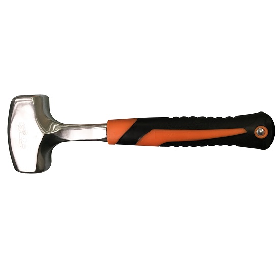 4lb (64oz) Club One-Piece Hammer Steel Handle - SP Tools