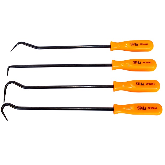 4pce Hook & Pick Set - Extra Long Hook - SP Tools