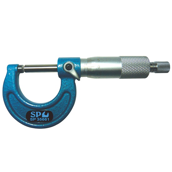Micrometer Outside 0-25mm (0.01 Reading) - SP Tools