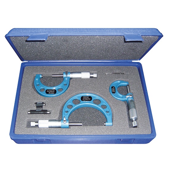 3pce Micrometer Outside Set - SP Tools