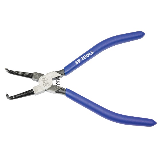 140mm Circlip Plier Bent - Internal - SP Tools