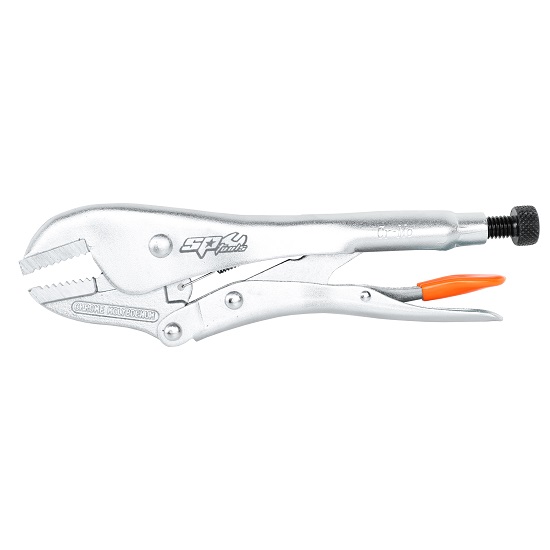 250mm(10”) Straight Jaw Locking Pliers - SP Tools