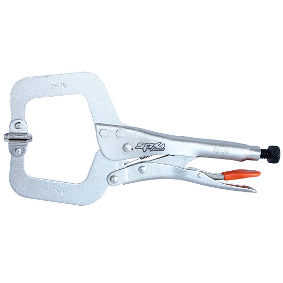 275mm(11”) Swivel Pad C-Clamp Locking Pliers - SP Tools