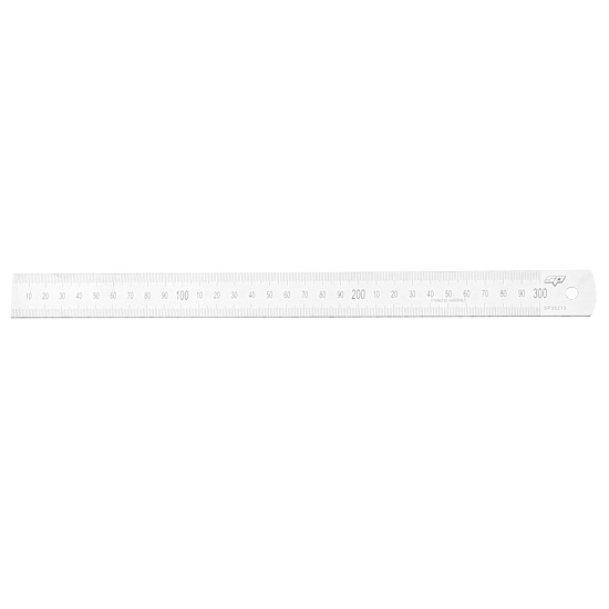 300 x 25 x 1.0mm Stainless Steel Ruler - SP Tools